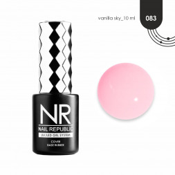 NAIL REPUBLIC   База камуфлирующая   10мл   Base VANILLA SKY   #83  10мл