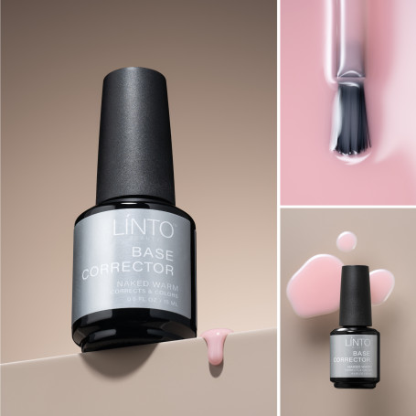 LiNTO   База камуфлирующая  15мл  Base  NAKED WARM