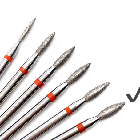 КМИЗ   Фреза алмазная  ПЛАМЯ 25 Красная   (856.104.243.080.025)   ГСАП-2,5П-8М   [06]