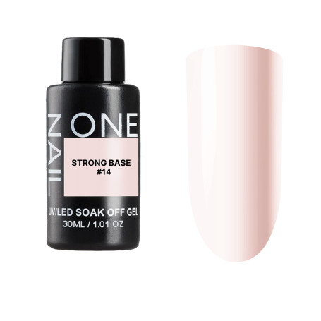 ONE NAIL   Base STRONG #14   30мл (бутылка)   База камуфлирующая густая