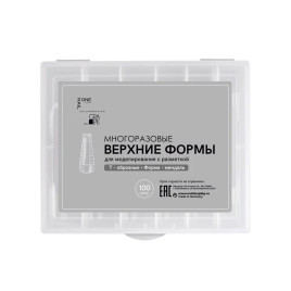 ONE NAIL &amp; GRAPE   Верхние формы Т-образные   120шт    МИНДАЛЬ