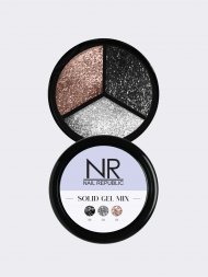 NAIL REPUBLIC   Твердые гель-лаки SOLID GEL MIX, Pallete 02 (flash 06,04,03)