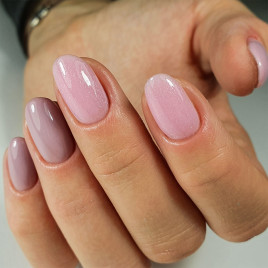 BSG Base Colloration Hard #02 20мл База камуфлирующая жесткая с шиммером