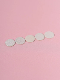 ALGEBRA BEAUTY SOFT WHITE Тонкие S (15мм) #180 (50шт) Сменные файлы для педикюрного диска без подложки