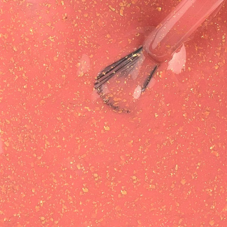 IQ BEAUTY   Prolac   #091 SUN KISSED CORAL   12,5мл   Лак для ногтей с биокерамикой с поталью