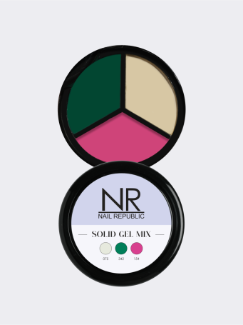 NAIL REPUBLIC   SOLID MIX #03   15г   Гель-лак твердый