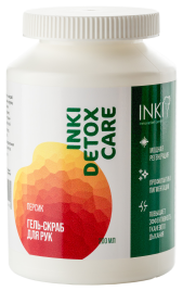 INKI Гель-скраб для рук персик 200мл