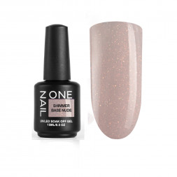 ONE NAIL Shimmer Base Nude 15ml