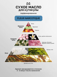 MANITA Oil FLEUR NARCOTIQUE 15мл Масло для кутикулы сухое парфюмированное