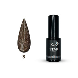 KLIO Гель-лак светоотражающий STAR COLLECTION 8мл №03