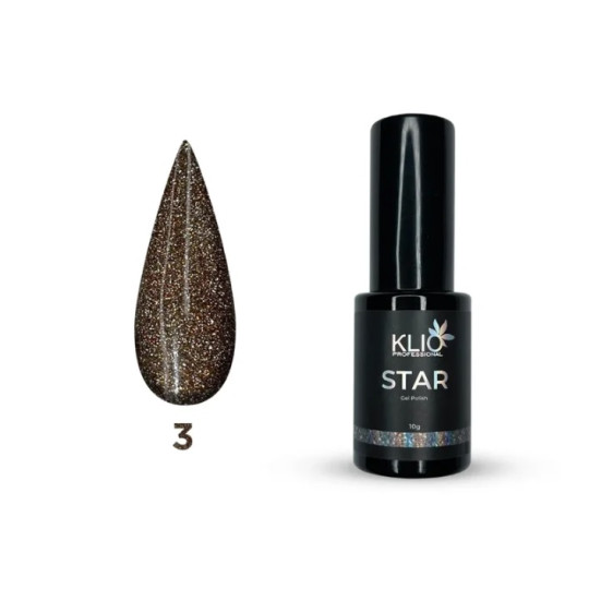 KLIO  Гель-лак светоотражающий  STAR COLLECTION  8мл  №03