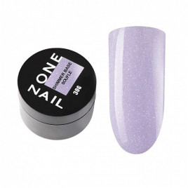 ONE NAIL Base SHIMMER SOUFLE 30мл (шайба) База камуфлирующая эластичная c шиммером (легкие в снятии)