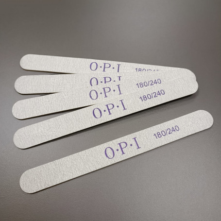 OPI   Пилка прямая на дереве   18см   180/240   (50шт)   [27]   (СНЯТО)