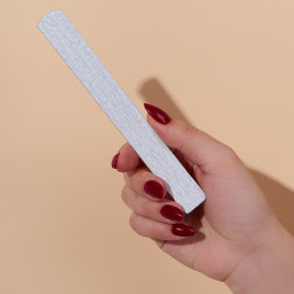 ALGEBRA BEAUTY HARD GRAY Тонкие L #120 (50шт) Сменные файлы для пилки без подложки