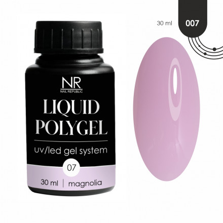 NAIL REPUBLIC   Жидкий полигель   LIQUID POLYGEL   #07   30мл