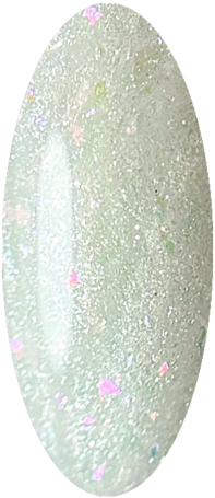 BSG   KONFITYUR HB   #62   НИЗКАЯ ВЯЗКОСТЬ   13г (шайба)   Гель для моделирования средне-жидкий полупрозрачный молочный с хлопьями Юки