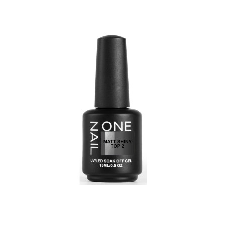 ONE NAIL   Top MATT SHINY   #2   15мл   Топ матовый без л/с с шиммером