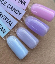 ONE NAIL Base ICE OCEAN 30мл (шайба) База камуфлирующая жесткая c шиммером