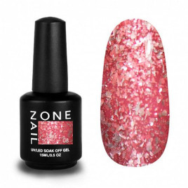 ONE NAIL   PLATINUM   #08   15мл   Гель-лак жидкая фольга