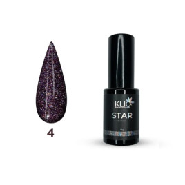 KLIO Гель-лак светоотражающий STAR COLLECTION 8мл №04