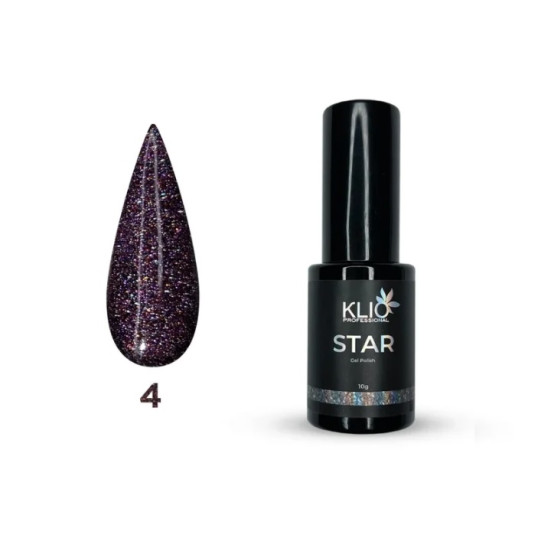 KLIO  Гель-лак светоотражающий  STAR COLLECTION  8мл  №04