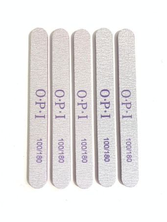 OPI   Пилка прямая на дереве   18см   100/180   (50шт)   [26]   Limited