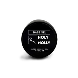 HOLY MOLLY   База прозрачная   Base   GEL   30мл   (шайба)