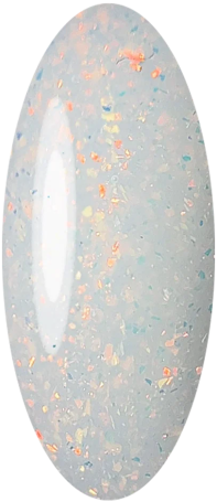 BSG   KONFITYUR HB   #63   НИЗКАЯ ВЯЗКОСТЬ   13г (шайба)   Гель для моделирования средне-жидкий полупрозрачный молочный с хлопьями Юки