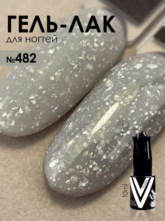 VOGUE NAILS   Гель-лак с поталью  10мл  #482