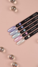 KLIO  Гель-лак со слюдой   5г (банка)   ELITE  GEL   #03   (СНЯТО)