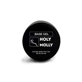 HOLY MOLLY   База прозрачная   Base   GEL   50мл   (шайба)