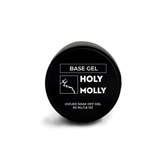 HOLY MOLLY   База прозрачная   Base   GEL   50мл   (шайба)