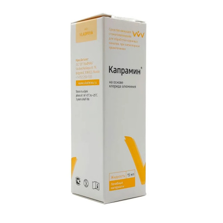 ВладМиВа   КАПРАМИН   15мл   Гемостатическая жидкость   (кровоостанавливающее средство)