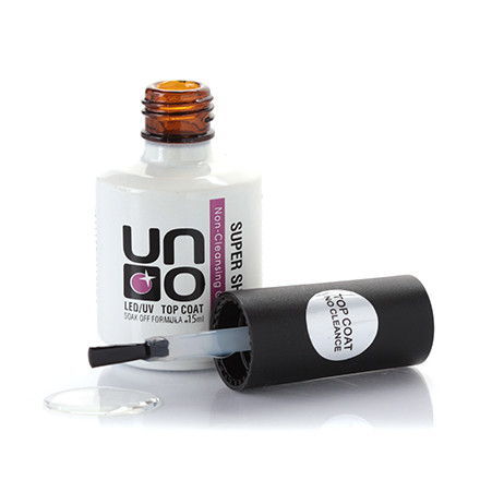 UNO   Top SUPER SHINE  15мл (16г)   Топ без л/с с UV-фильтром