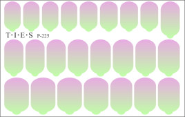 TIES   Пленка для маникюра   P-225