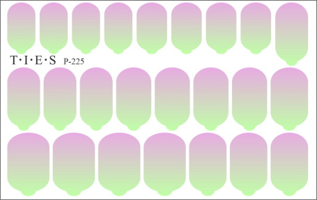 TIES   Пленка для маникюра   P-225