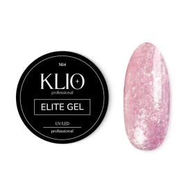KLIO Гель-лак со слюдой 5г (банка) ELITE GEL #04 (СНЯТО)
