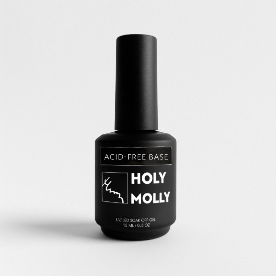 HOLY MOLLY   База прозрачная бескислотная   Base   ACID-FREE   15мл