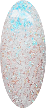 BSG   KONFITYUR HB   #65   НИЗКАЯ ВЯЗКОСТЬ   13г (шайба)   Гель для моделирования средне-жидкий полупрозрачный молочный с хлопьями Юки