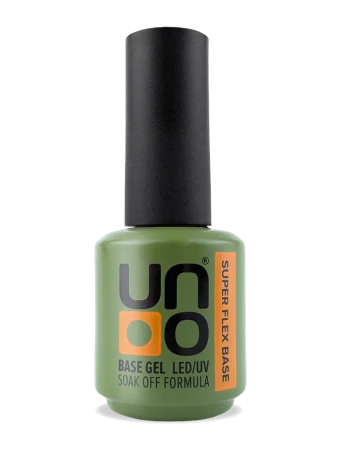 UNO   База прозрачная жидкая (для подложки)   Base   SUPER FLEX   8мл (8г)