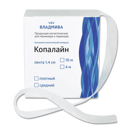 ВладМиВа   КОПАЛАЙН   Плотный   Лента для ремонта ногтей   1,4смх4м