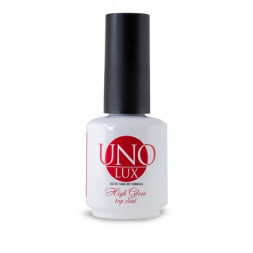 UNO LUX High Gloss Top Coat, 15мл.																
