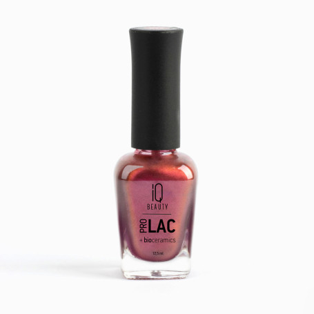 IQ BEAUTY   Prolac   #096 RUBY FLARE   12,5мл   Лак для ногтей с биокерамикой перламутровый