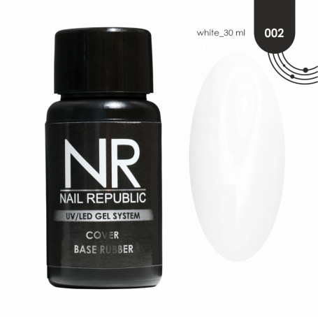 NAIL REPUBLIC   Base COVER   #02   30мл (бутылка)   База камуфлирующая