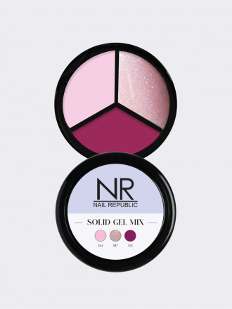 NAIL REPUBLIC   Твердые гель-лаки SOLID GEL MIX, Pallete 08 (344,387,153)