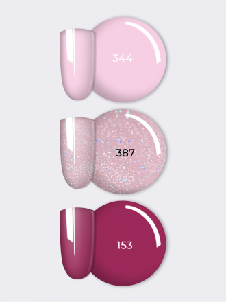 NAIL REPUBLIC   Твердые гель-лаки SOLID GEL MIX, Pallete 08 (344,387,153)