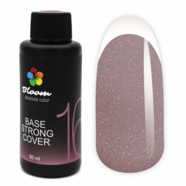 BLOOM   Base Strong COVER   #16   50мл (бутылка)   База камуфлирующая жесткая