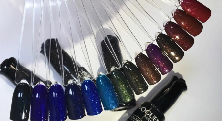 VOGUE NAILS   Гель-лак с блестками  10мл  НОЧНЫЕ ОГНИ