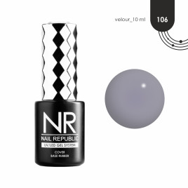 NAIL REPUBLIC   Base VELOUR   #106   10мл   База камуфлирующая цветная