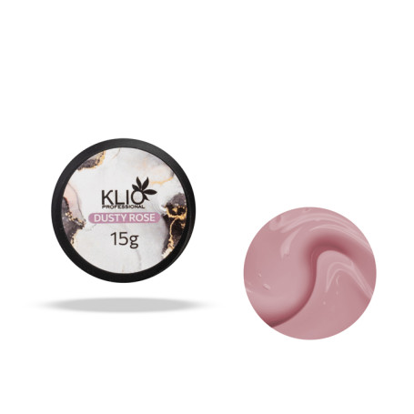 KLIO   Iron Gel DUSTY ROSE   15г   Гель для моделирования  густой